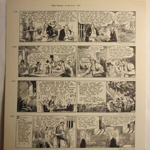 Vintage Comic Strip 10" x 14" Bookplate Print: Out Our Way / Bobby Thatcher